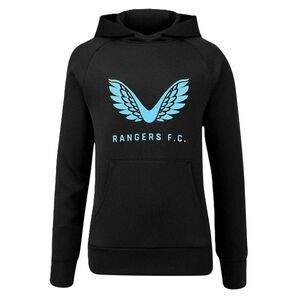 Castore Childrens/Kids Rangers FC Hoodie / Brilliant White